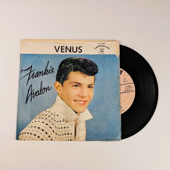 Frankie Avalon 7" Vinyl 45 Record Venus/I'm Broke 1959 - Picture 4 of 13